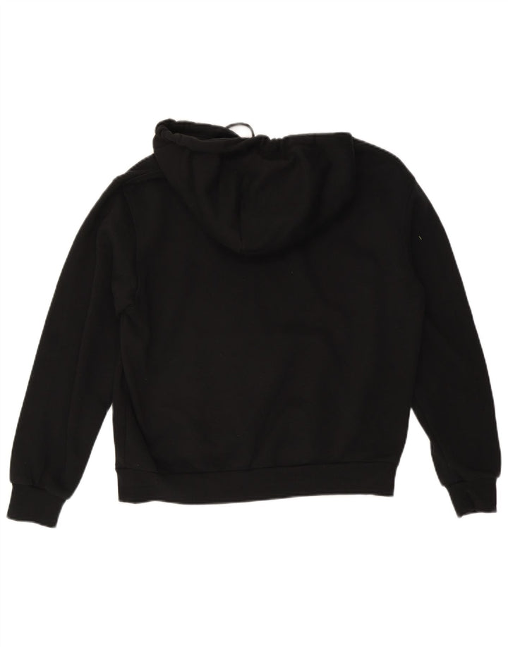 Jumper com capuz feminino CONVERSE UK 14 algodão preto médio