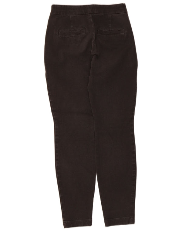 Jeans skinny de cintura alta feminino Gap W24 L25 algodão cinza