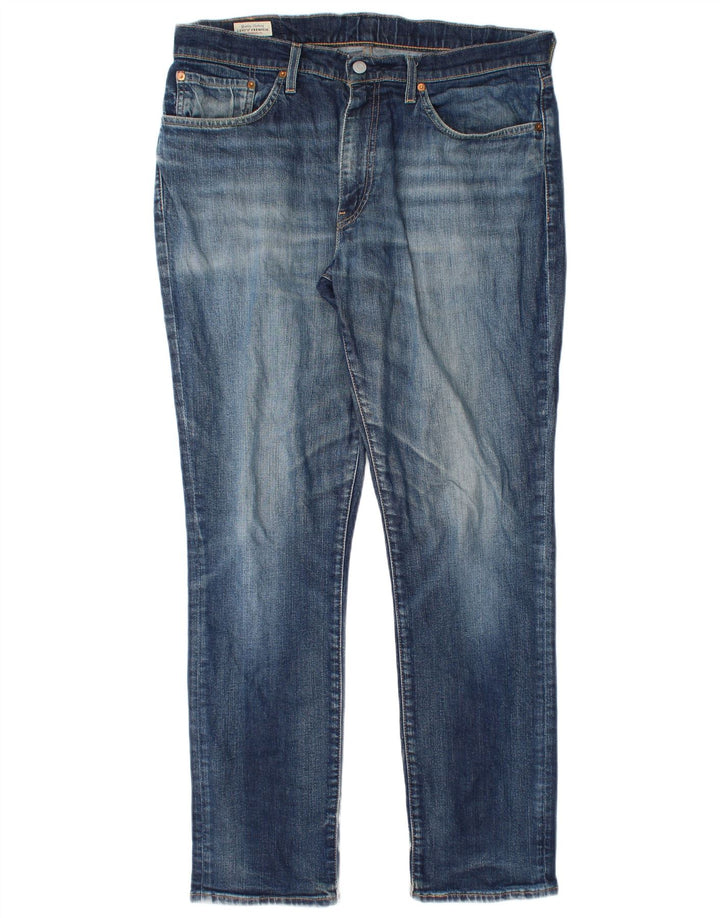 Calça Jeans Levis 511 Slim Masculina W34 L32 Azul Algodão