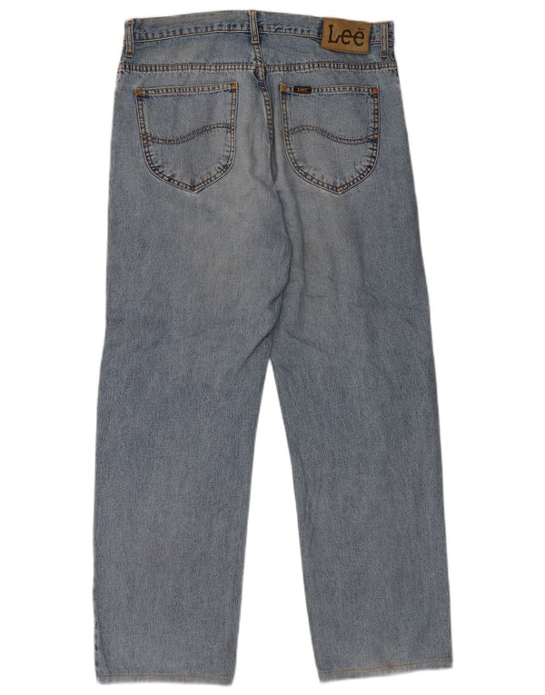 Calça jeans reta masculina Lee W34 L30 azul