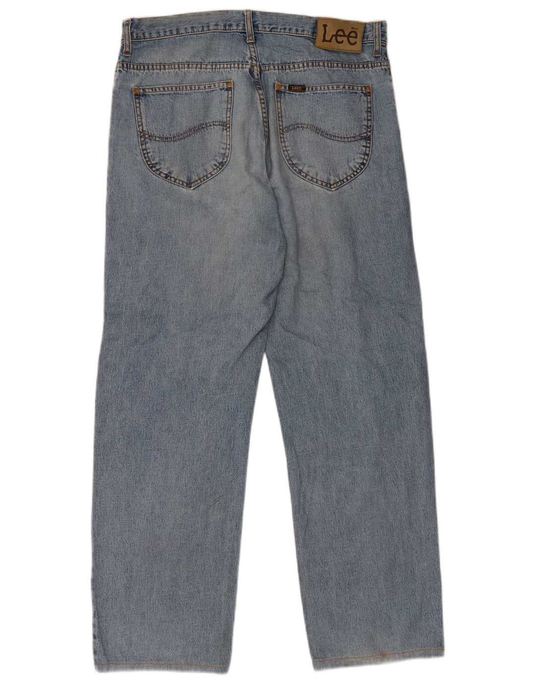Calça jeans reta masculina Lee W34 L30 azul