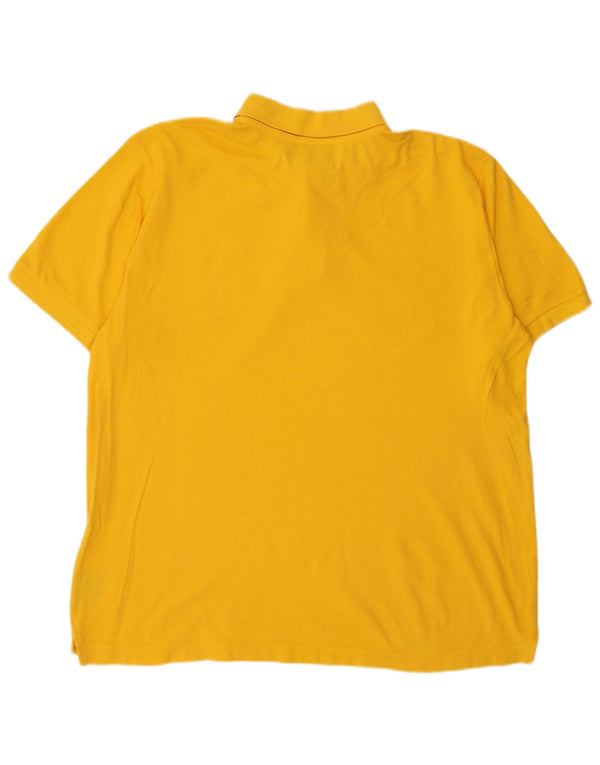 Camisa polo masculina Kappa XL algodão amarelo