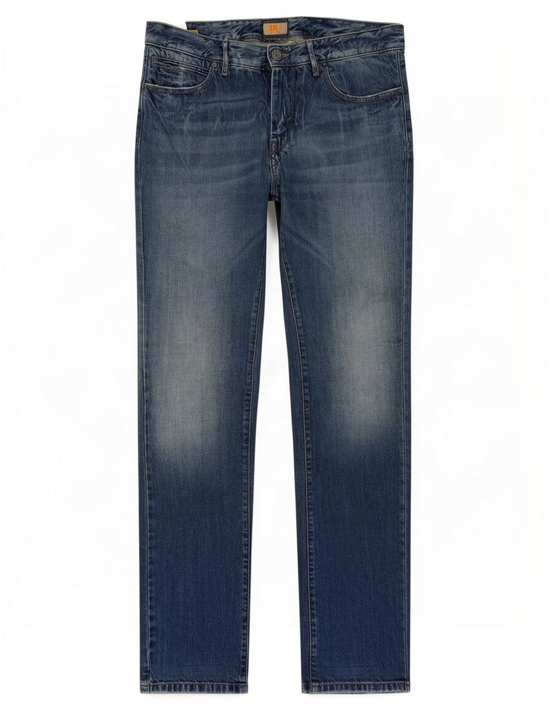 Hugo Boss Masculino Slim Jeans W33 L34 Azul Algodão