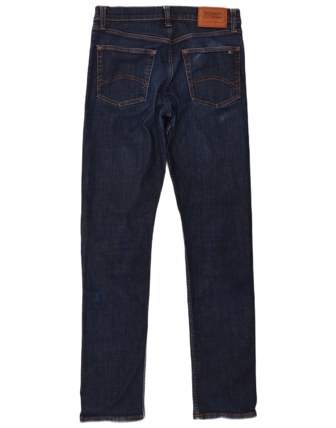 Jeans retos masculinos Tommy Hilfiger W30 L34 azul marinho