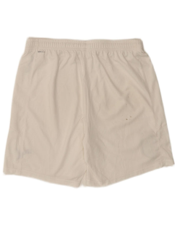 PUMA Mens Italia Sport Shorts Grande Poliéster Branco