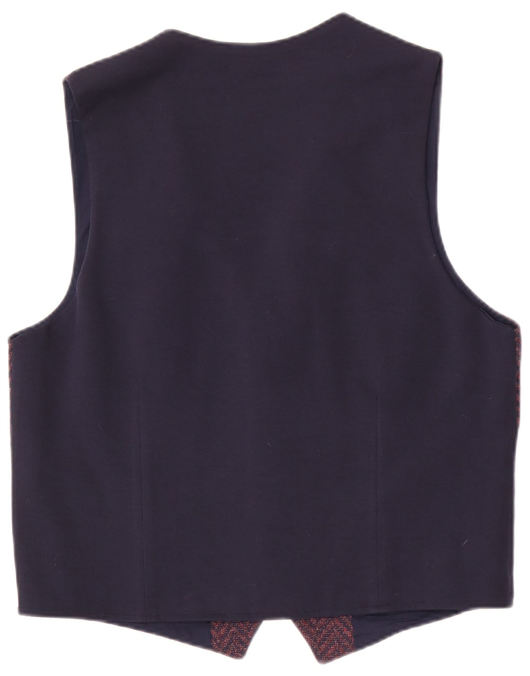 Colete masculino vintage espinha de peixe roxo médio
