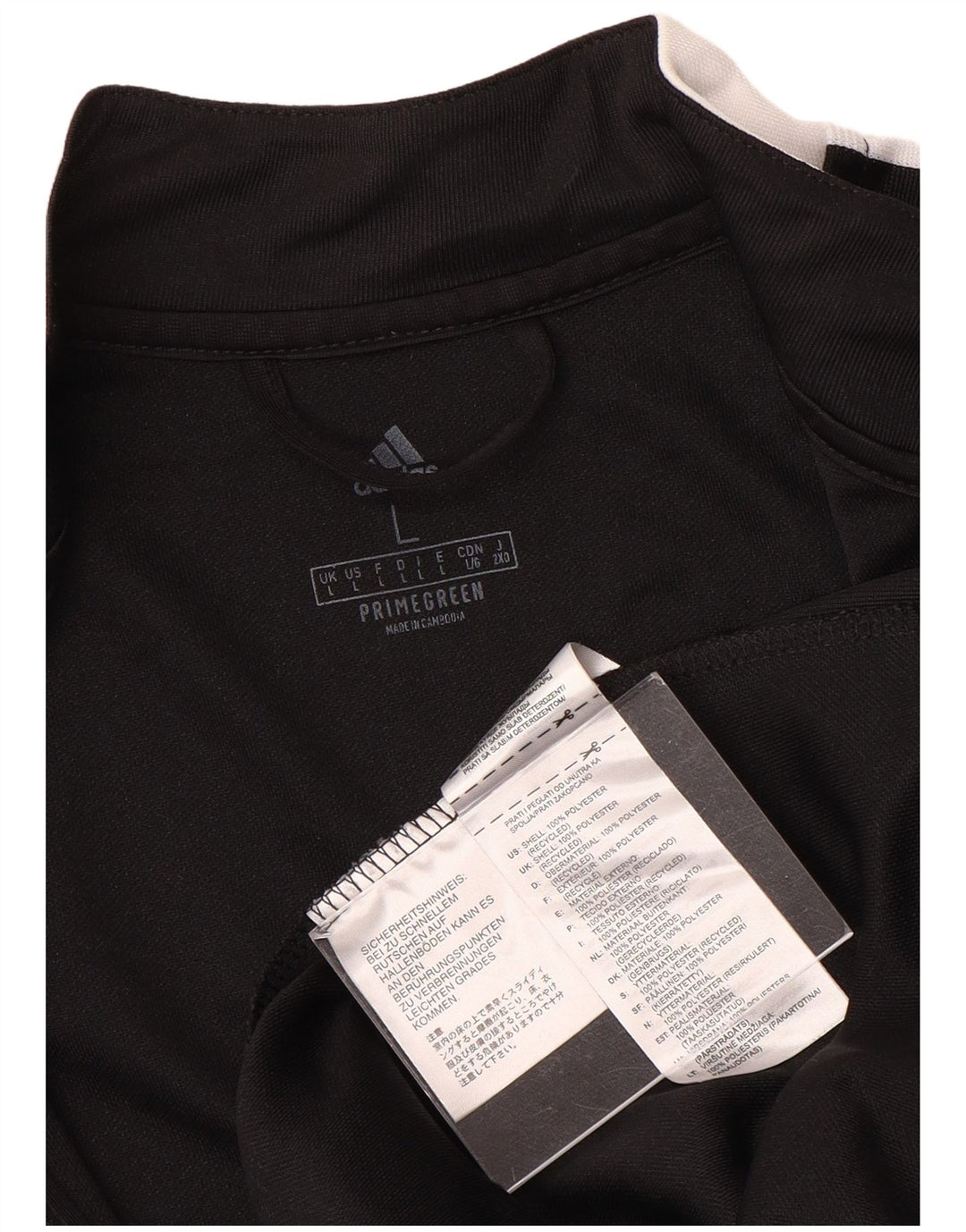 Adidas Mens Aeroready Tracksuit Top Jaqueta Grande Poliéster Preto