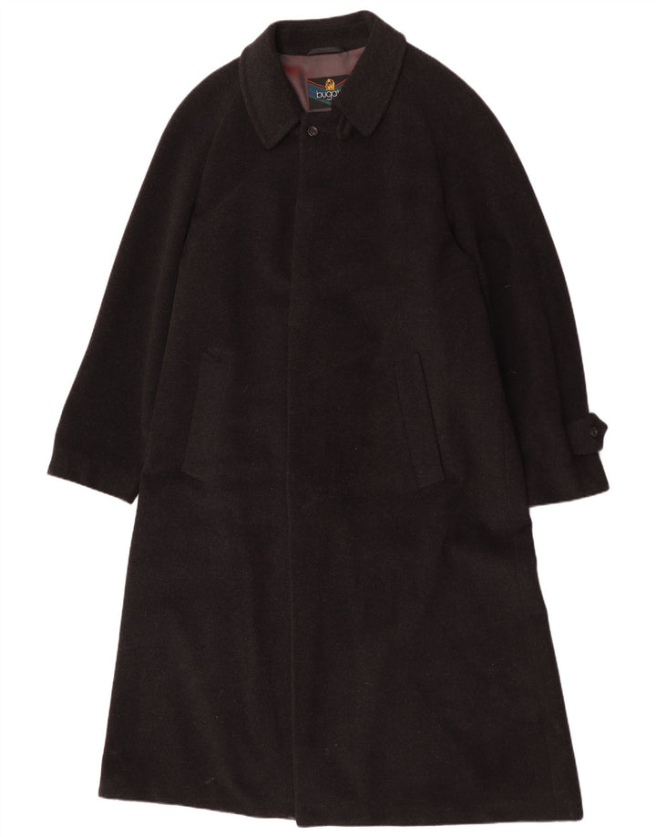 Sobretudo masculino Bugatti EU 52 XL lã preta