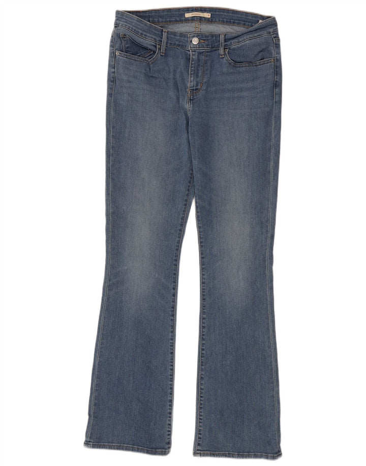 Calça jeans feminina Levi's 715 Bootcut W31 L32 azul algodão