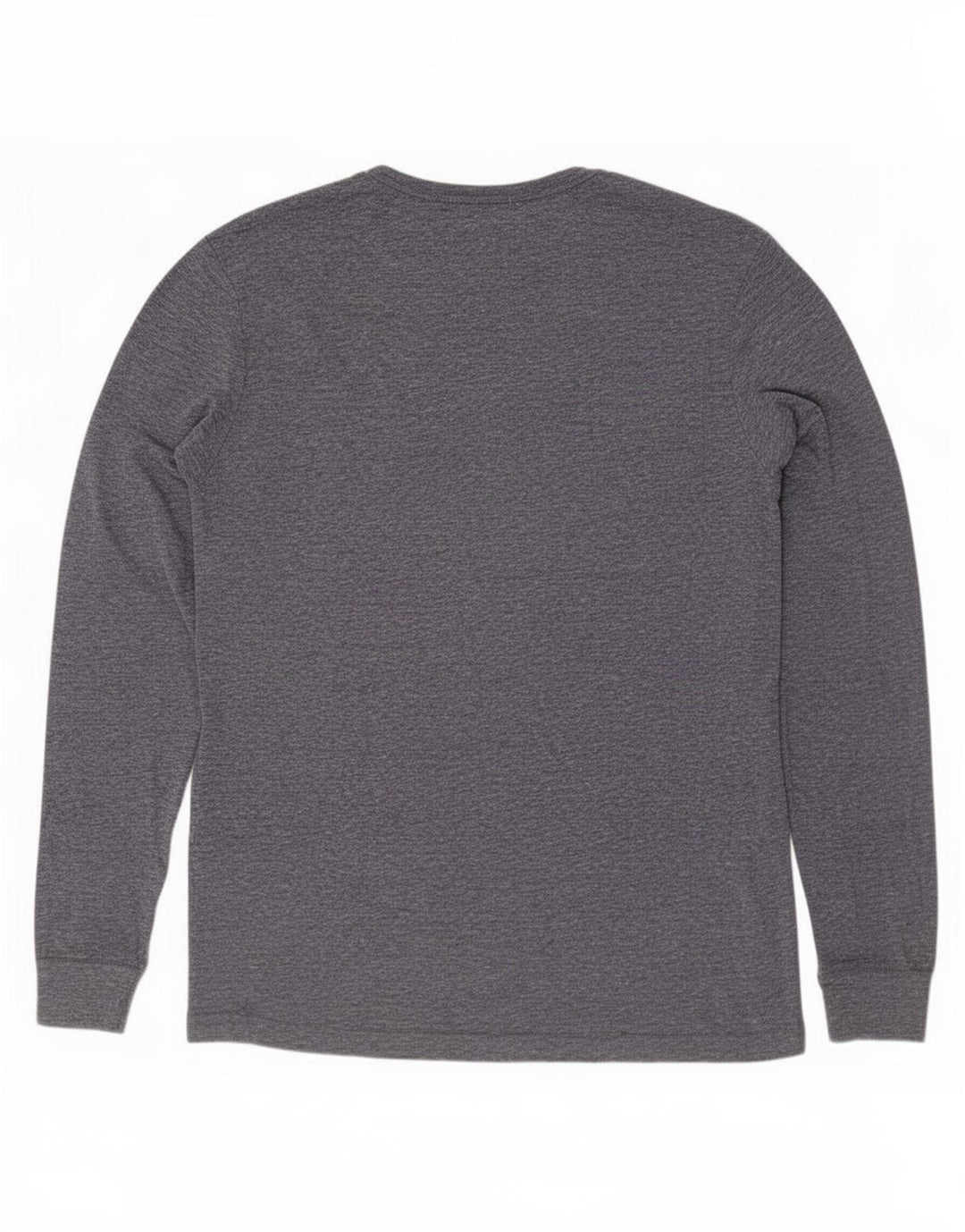 Tommy Hilfiger Top masculino de manga comprida grande poliéster manchado azul marinho