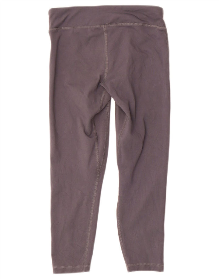 Under Armour Capri Leggings Feminino UK 8 Pequeno Cinza