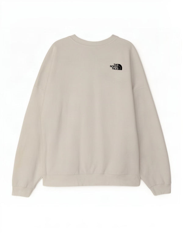 Suéter gráfico feminino The North Face UK 16 grande algodão branco