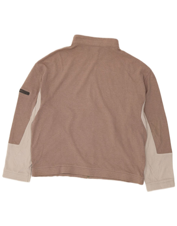 AUSTRALIAN L'ALPINA Jaqueta masculina de agasalho IT 54 XL bege Colourblock
