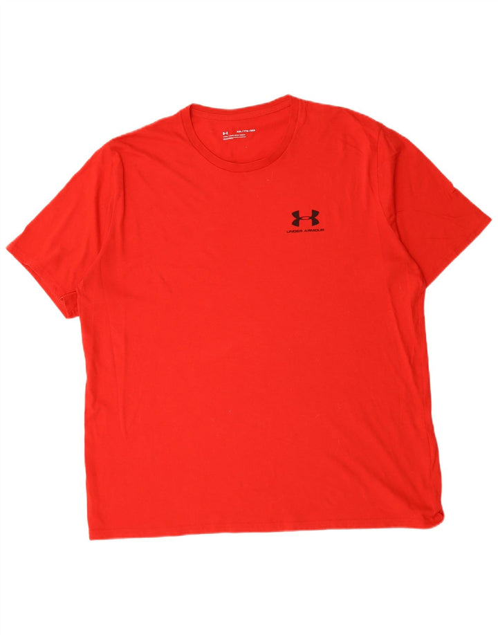 Camiseta masculina Under Armour Top 2XL vermelha