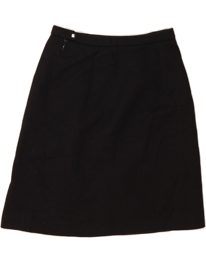 VINTAGE Womens A-Line Skirt W26 Small  Black Vintage Vintage and Second-Hand Vintage from Messina Hembry 