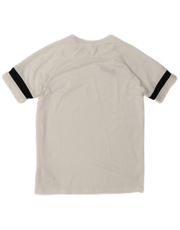 Camiseta Nike Boys Dri Fit Top 13-14 Anos XL Branco Colourblock Poliéster