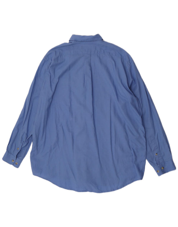 Camisa masculina Marlboro Classics XL azul algodão