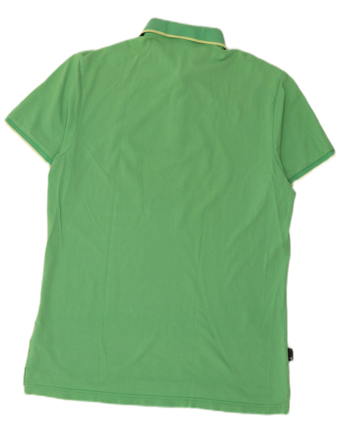 Camisa polo masculina PUMA grande algodão verde