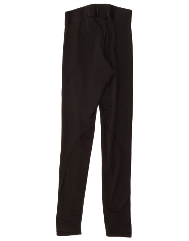 ADIDAS Womens Aeroready Graphic Leggings UK 8 Pequeno Preto