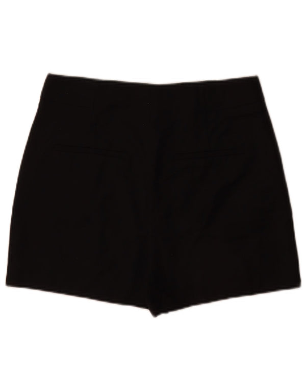 Zara Shorts feminino casual pequeno W26 algodão preto
