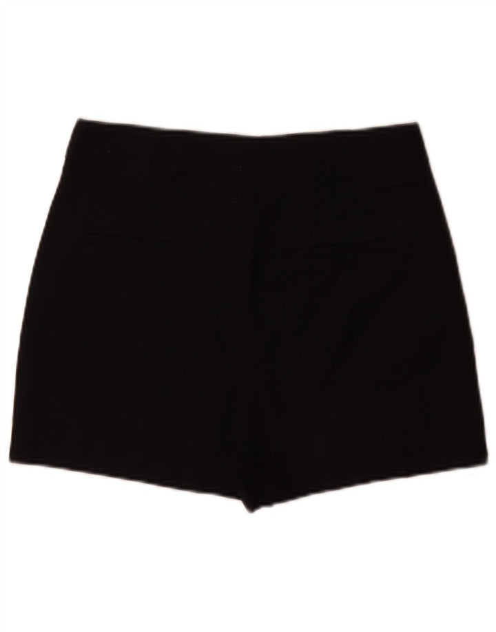Zara Shorts feminino casual pequeno W26 algodão preto