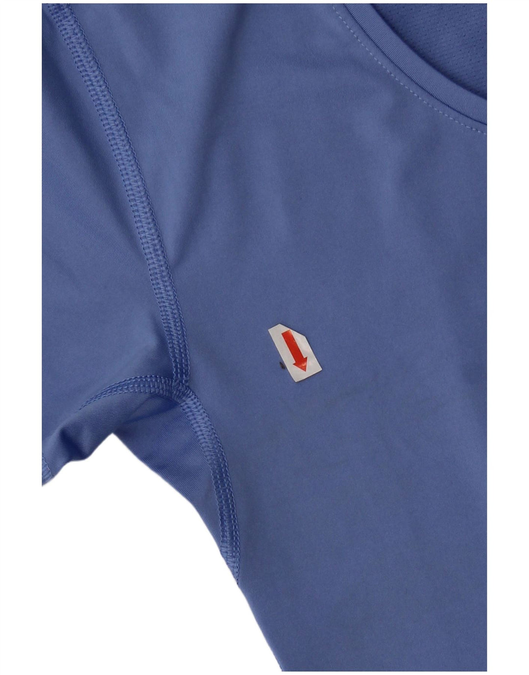 Camiseta feminina Nike UK 8 pequena azul poliéster