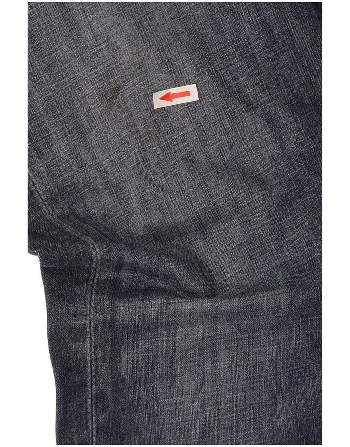 Levi's Masculino 527 Bootcut Jeans W36 L34 Azul Marinho Algodão