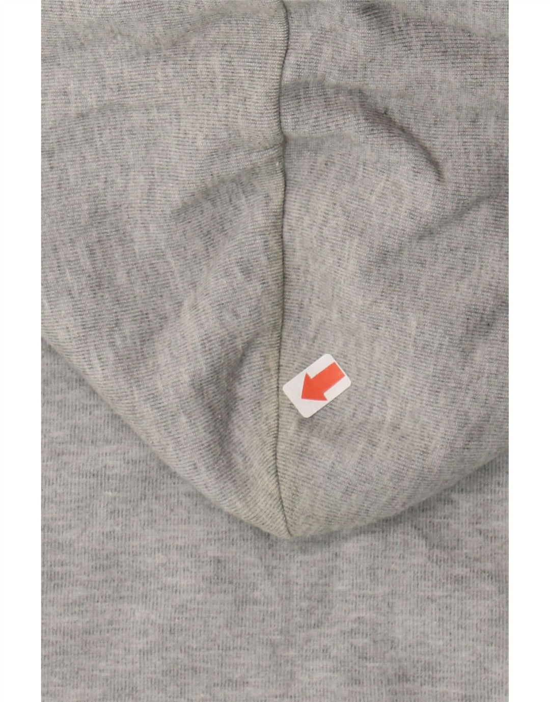 J. CREW Womens Crop Oversized Hoodie Jumper UK 2 2XS Grey Cotton Vintage J. Crew and Second-Hand J. Crew from Messina Hembry 