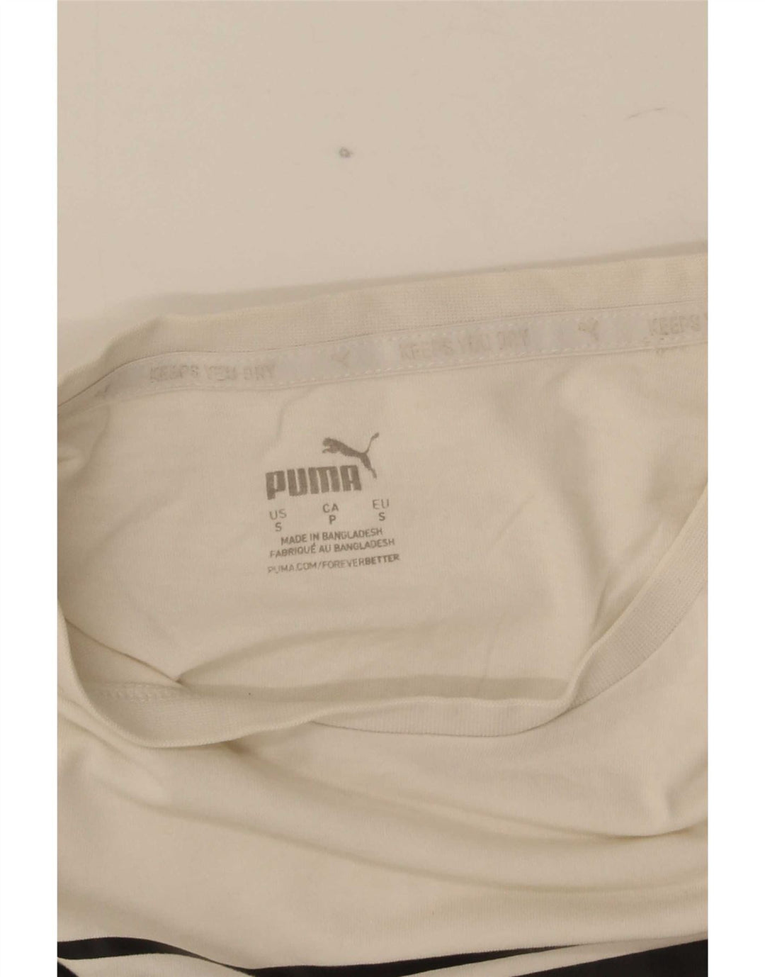 Puma Camiseta Masculina Graphic Top Pequeno Branco