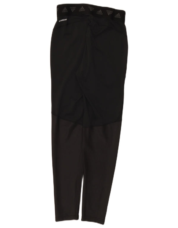 Leggings Adidas Aeroready Graphic Femininas UK 12/14 Médio Preto