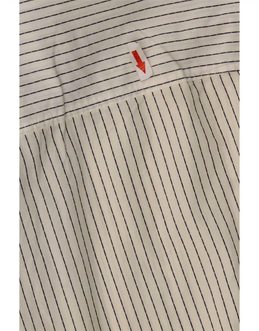Hugo Boss camisa feminina slim fit médio algodão listrado branco