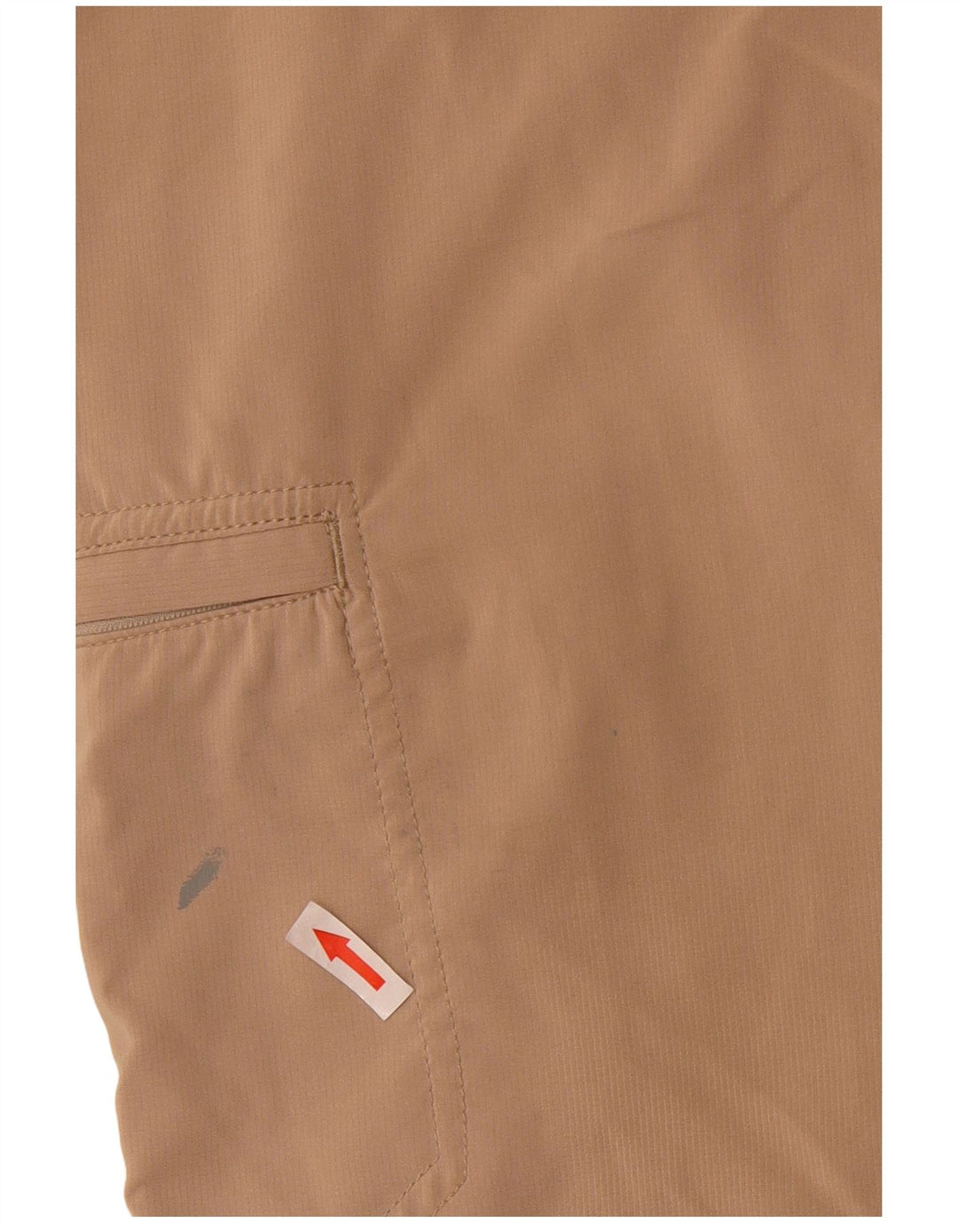 Shorts cargo masculino Chaps W34 grande poliéster marrom