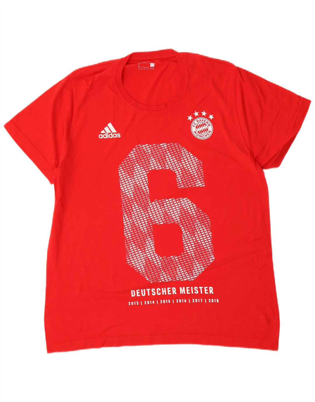 Camiseta Adidas Masculina Graphic Top Grande Vermelho