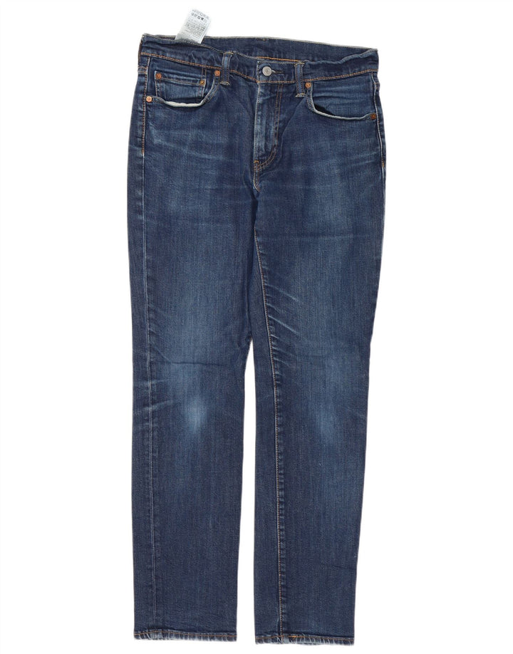 Calça Jeans Levis 511 Slim Masculina W33 L32 Azul Algodão