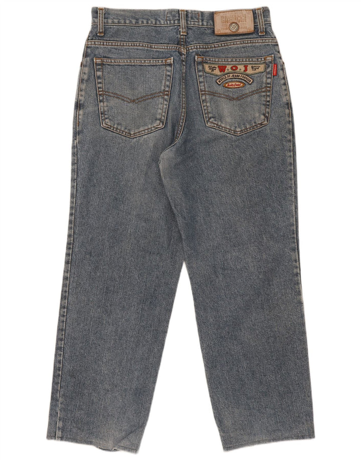 Casucci Mens Straight Jeans IT 48 Médio W30 L27 Azul Algodão