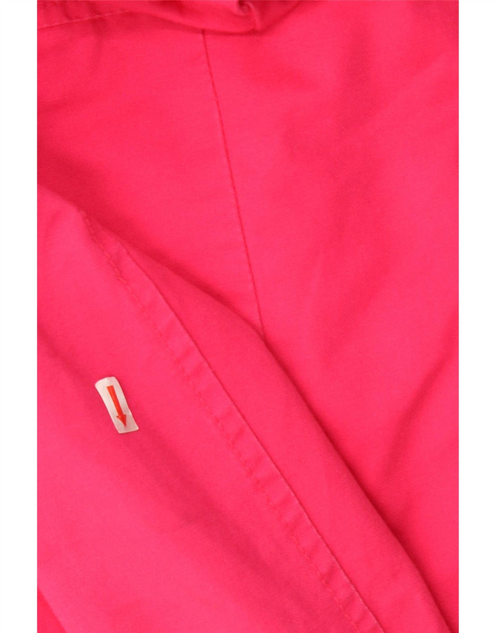 GAP Girls Hooded Overcoat 6-7 Years Pink Cotton Vintage Gap and Second-Hand Gap from Messina Hembry 