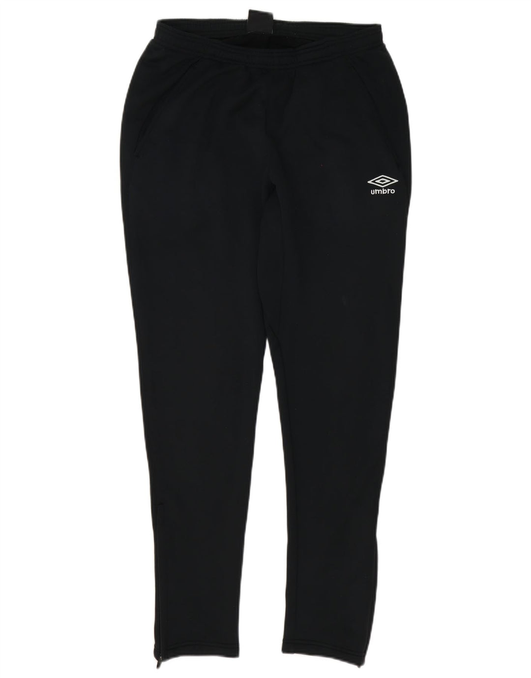 Leggings masculinas Umbro grandes esportivas pretas de poliéster