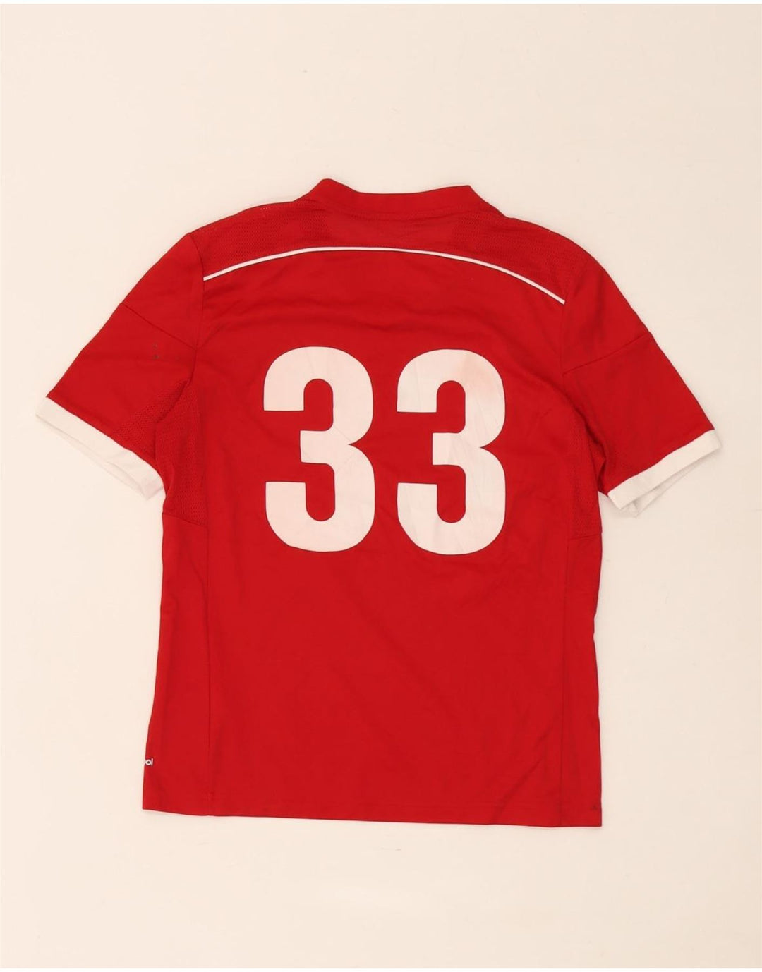 Camiseta Adidas Meninos Graphic Top 13-14 Anos XL Vermelho Poliéster