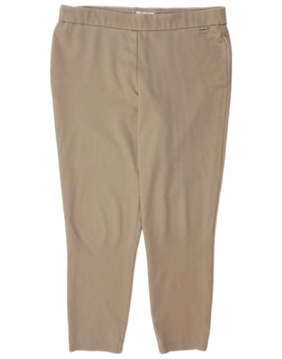 Calça legging feminina CALVIN KLEIN XL W36 L28 algodão bege