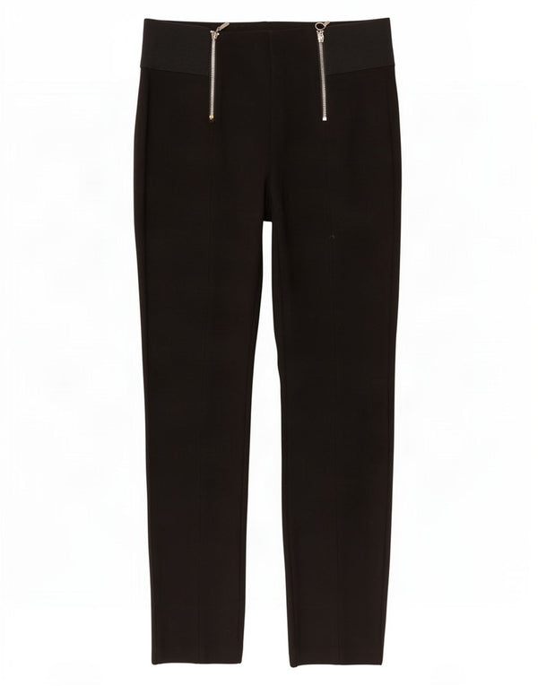 Calça feminina casual slim Zara grande W30 L26 viscose preta