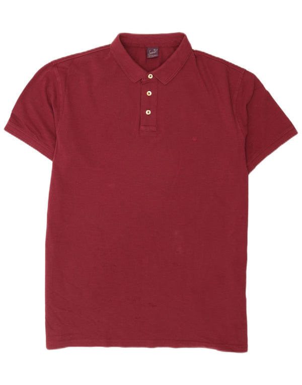 Camisa polo masculina Scout XL marrom algodão