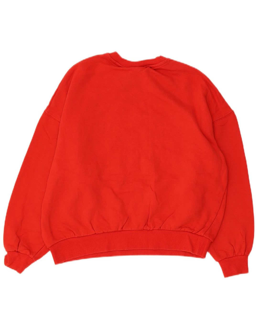 Jumper de moletom feminino extragrande PULL & BEAR UK 6 XS vermelho