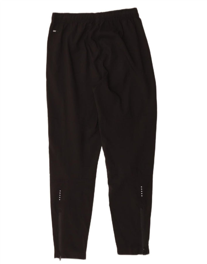 Calça de treino feminina Puma UK 10 pequena poliéster preto