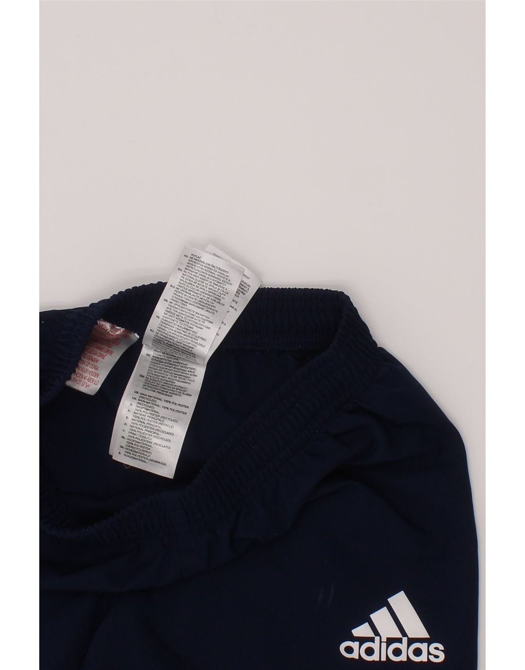 Shorts esportivos ADIDAS Leinster Rugby para meninos 5-6 anos azul marinho poliéster