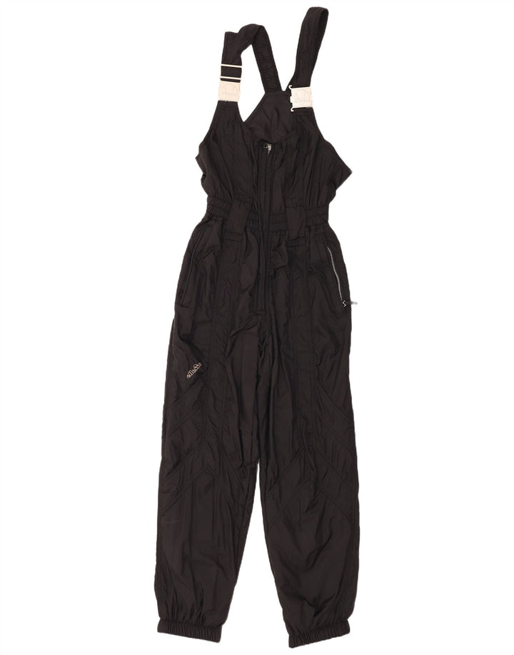 Calça feminina Ellesse Dungarees Dungarees Ski IT 44 Médio Preto