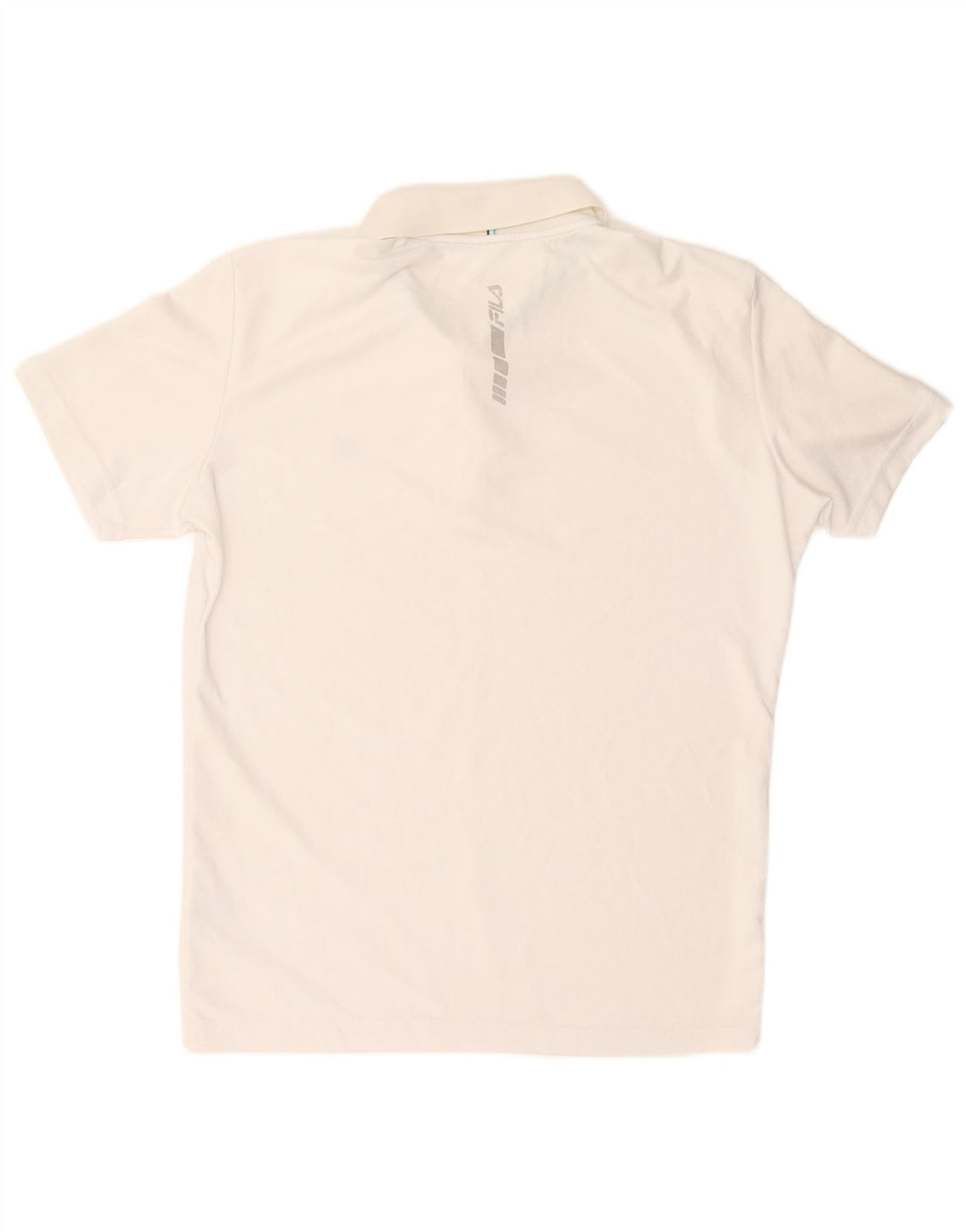 Camisa polo masculina FILA IT 52 grande poliéster branco