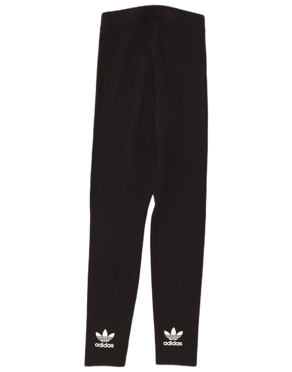 Leggings Adidas Feminino UK 8 Pequeno Poliéster Preto