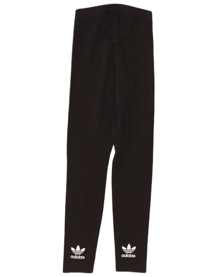 Leggings Adidas Feminino UK 8 Pequeno Poliéster Preto