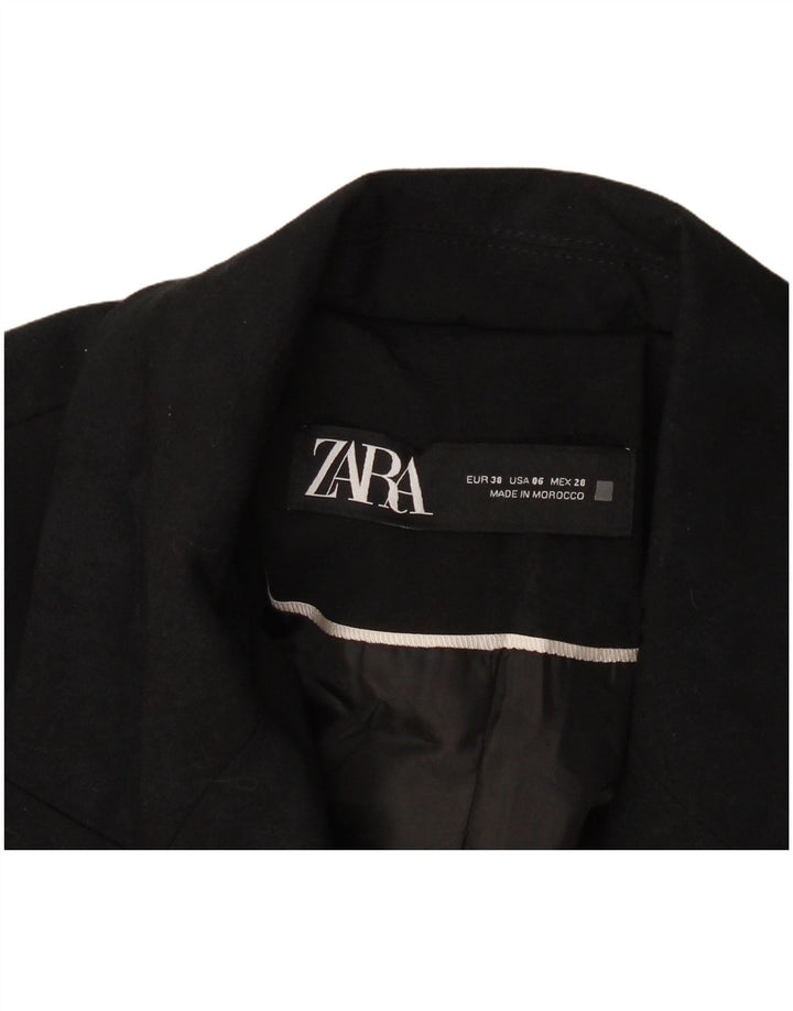 Jaqueta blazer feminina Zara com 1 botão UE 38 pequena preta