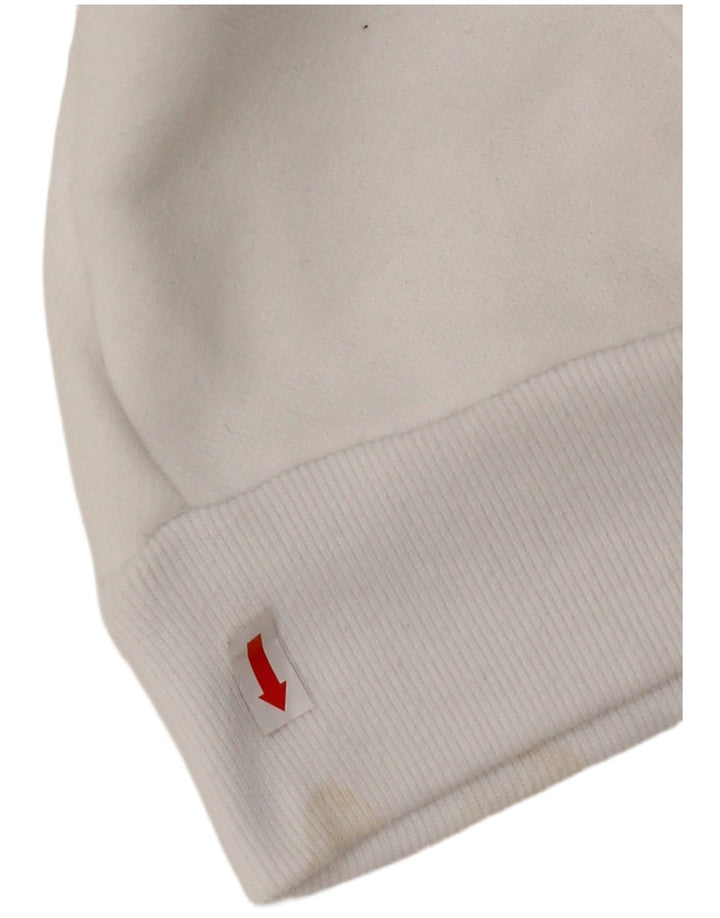 HOLLISTER moletom com capuz masculino grande algodão branco